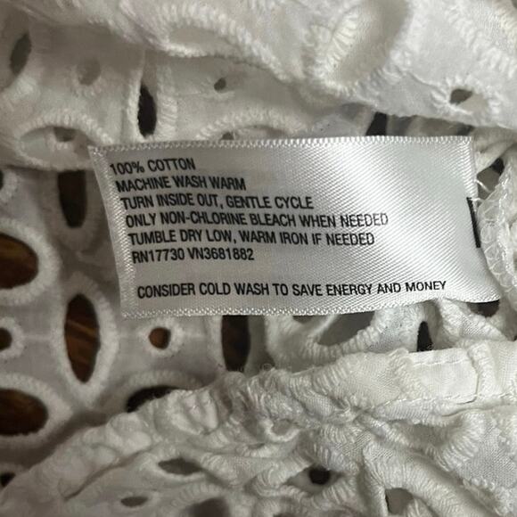 Lilly Pulitzer Women's Eyelet Swim Tunic Cover-Up Size Medium - Picture 6 of 7